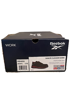 #ad Mens Reebok Size 12 Work Shoes RB4058 NEW $92.00