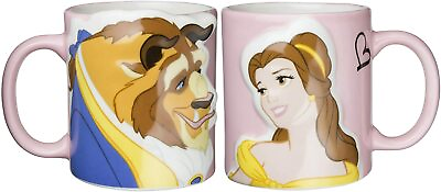 #ad Disney Beauty amp; Beast Pair Mug set 300ml Cup Coffee tea supply Japan New $60.03