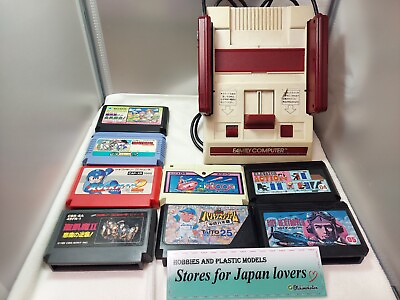 #ad Nintendo Console System HVC 001 FC Famicom Japan Game software Mega Man etc. $120.00