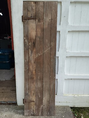 #ad ANTIQUE DOOR NEW ENGLAND 5 slab Panel 1900 CENTURY EXTERIOR 83 X 23 1 2 Inches $299.00