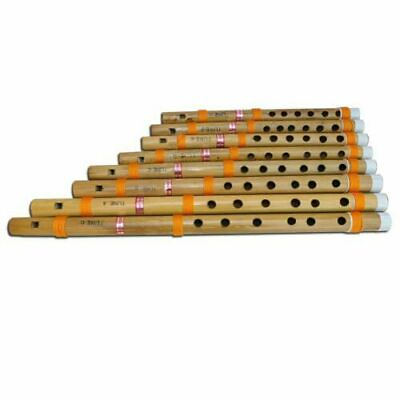 #ad Handmade Bamboo Musical Flute Bansuri Assorted Mix Scale Set Of 8 Pcs $47.07