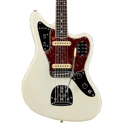 #ad Fender Custom Shop #x27;66 Jaguar Deluxe Closet Classic Guitar Aged Olympic White $5750.00