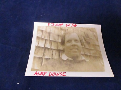 #ad Glossy Press Photo Vintage Alex Douse Sherborn Massachusetts $17.00