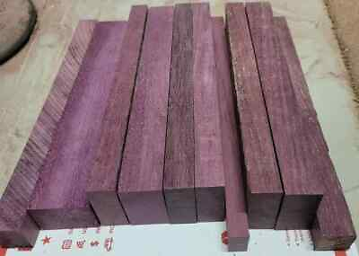 #ad Exotic Solid Purpleheart Scrap Wood Lumber Purple Heart Hardwood Kiln Dried $35.95
