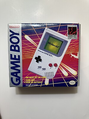 #ad Nintendo Gameboy Handheld System Console DMG 01 w Box READ DESCRIPTION $159.99