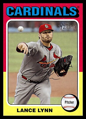 #ad 2024 Topps Heritage 259 Lance Lynn St. Louis Cardinals $1.19
