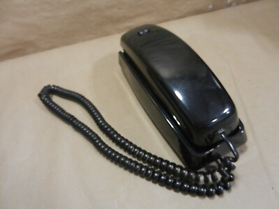 #ad Cortelco Trendline Model 8150 Black Corded Desktop Telephone $19.95