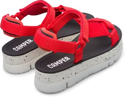 #ad Camper Adjustable Sport Sandals Oruga Up Red Women#x27;s EU 41 US 11 Shoes $59.99