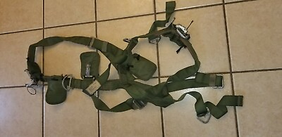 #ad Salvage Military Parachute Harness $24.99