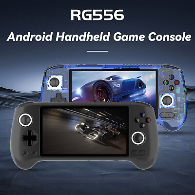 #ad ANBERNIC NEW RG556 Retro Handheld Game Console 64bit Android 13 System Gifts $183.99