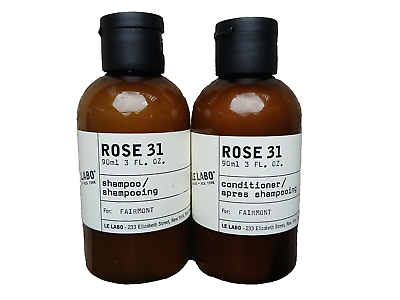 #ad rose 31 le labo shampoo amp; conditioner 3 oz bottles each new sealed $30.00