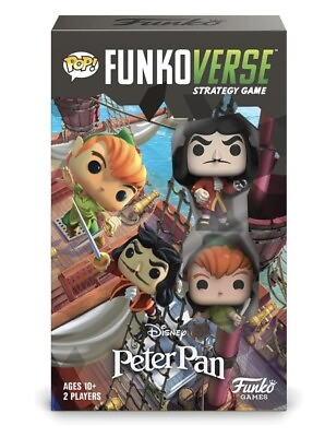 #ad Funkoverse: Peter Pan 100 2 Pack Board Game $10.00