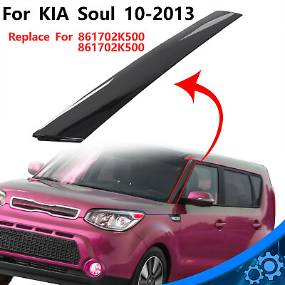 #ad Left Windshield Outer Molding Trim Panel A Pillar For 2010 13 Kia Soul Exterior $20.78