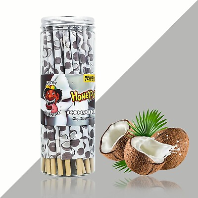 #ad HONEYPUFF Classic King Size Coconut Flavored Pre Rolled Cones 72 Pack $14.65
