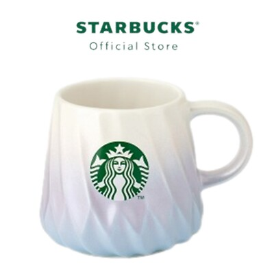 #ad Starbucks Mug Cup Limited 2024 Gift Cute Ceramic Pearl Curl Pastel Sky 12 oz . $82.99