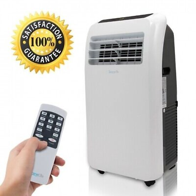 #ad 12000 BTU Portable Air Conditioner Cool amp; Heat Dehumidifier A C Fan Remote $419.99