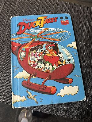 #ad Disney’s DuckTales Webby Saves The Day Wonderful World Of Reading Vintage Book $14.00