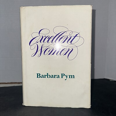 #ad Excellent women barbara pym vintage Hardcover Book:1985 With Some Tom Gazelle $60.00
