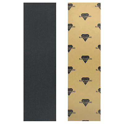 #ad Black Diamond Old School Skateboard Grip Tape Sheet Black 10quot; x 34quot; Griptape $6.95