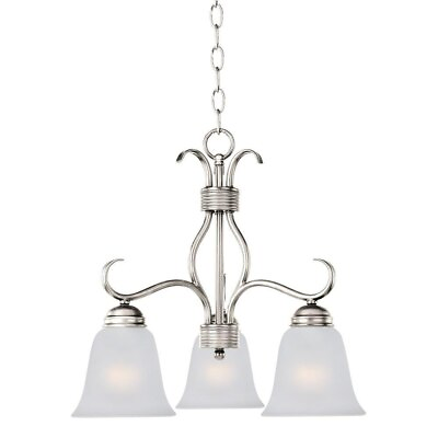 #ad 3 Light Chandelier in Contemporary style 19 Inches wide by 18.25 inches high $138.00