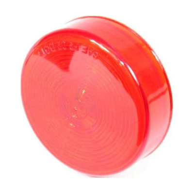 #ad Fortpro 2 1 2quot; Red Round Clearance Marker Incandescent Light with Red Lens Sea $1.37