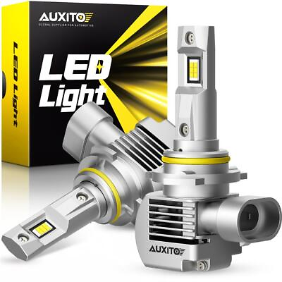 #ad 2Pcs LED Headlight Kit 9005 HB3 High Low Beam Bulb Super Bright 6000K White Lamp $45.99