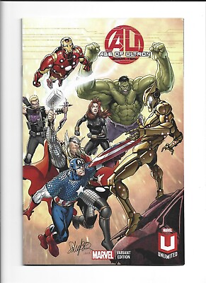 #ad AGE of ULTRON # 10 MARVEL Unlimited Larocca Variant 1st Angela in Marvel comics $5.95