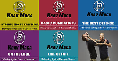 #ad Krav Maga Israel Combat Self Defense Techniques Combat Training 5 DVD Disc Set $24.95