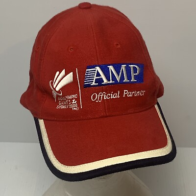 #ad Sydney 2000 Paralympic Games AMP Official Partner Adjustable Baseball Cap AU $15.00
