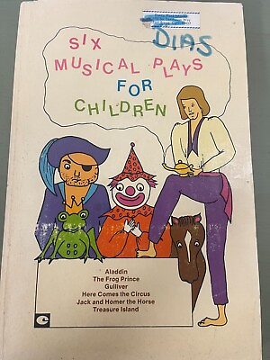 #ad Six Musical Plays For Children 1967 Paperback Chappell Music Co. $8.00