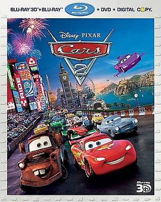 #ad Cars 2 Five Disc Combo: Blu ray 3D Bl Blu ray $6.76