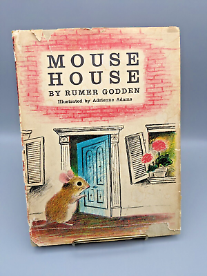 #ad MOUSE HOUSE by Rumer Godden 1957 58 1st Ed 2nd Print Hardcover w DJ Illustrated $29.95