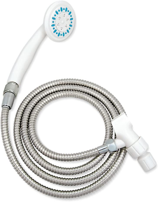 #ad 770 980 3 Setting Handheld Shower Head with Hose Gray $64.14