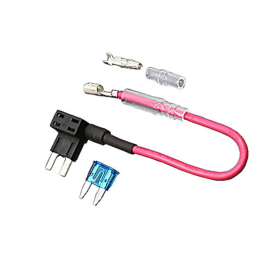 #ad 2PCS Small ACS Add A Circuit Piggy Back Pluggable MINI Blade Tap Fuse Holder $1.88
