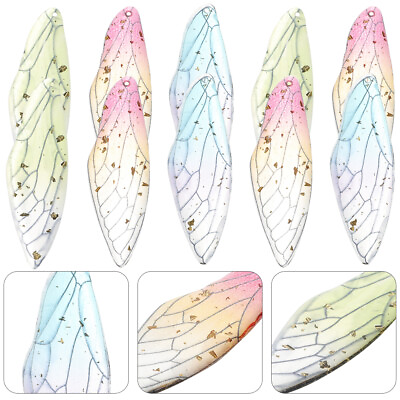 #ad Butterfly amp; Dragonfly Wing Charms for DIY Jewelry 10pcs $10.18