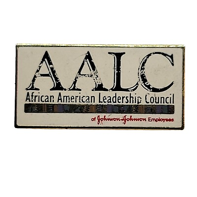 #ad AALC African American Leadership Council of Johnson amp; Johnson Employees Pin $8.88