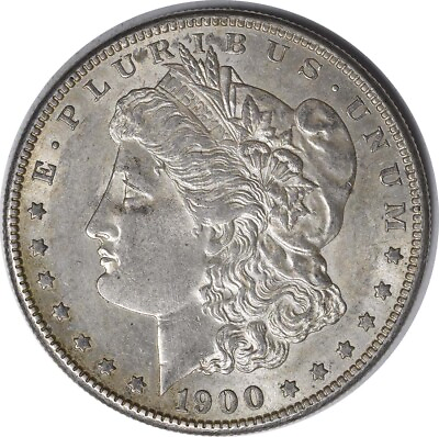 #ad 1900 S Morgan Silver Dollar Choice AU Uncertified #127 $254.00