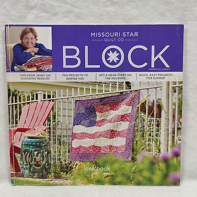 #ad Missouri Star Quilt Co BLOCK Idea Book Vol 2 Issue 3 Seasonal Quilt Patterns $19.98