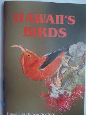 #ad Hawaii#x27;s Birds Paperback By Hawaii Audubon Society GOOD $3.80