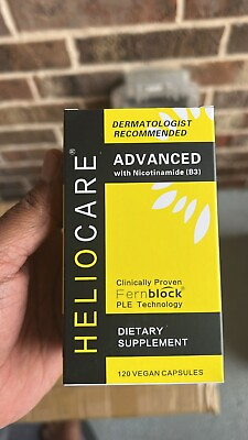 #ad #ad Heliocare Advanced with Nicotinamide B3 Skin Health 120 Capsules Exp 04 2026 $28.98