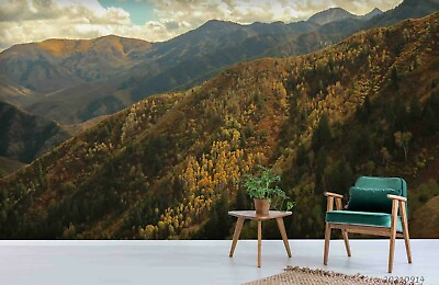 #ad 3D Mountain Forest Landscape Wallpaper Wall Murals Removable Wallpaper 114 AU $39.99