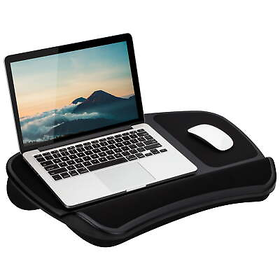 #ad LapGear Laptop Lap Desk Black Fits up to 15.6 in Laptop $34.99