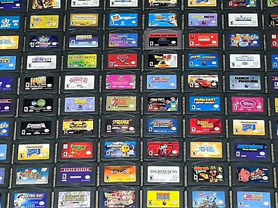 #ad Nintendo Game Boy Advance GBA Authentic *Pick Your Game* Cart Only Tested $23.99