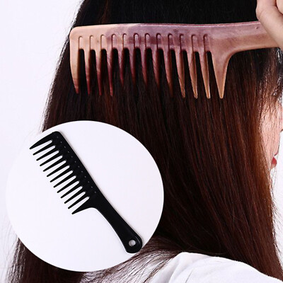 #ad Comb Basin Tooth Detangler Handle Afro Hair Massive Wide Big Huge Jumbo Brush $5.57
