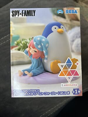 #ad US SELLER NEW Anya Forger Sleeping Figure Penguin Spy Family AUTHENTIC $22.50