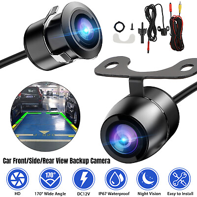 #ad 170° CMOS Car Front Side Rear View Reverse Backup Night Vision Parking Camera US $14.98