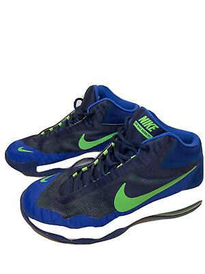 #ad Nike Air Max Audacity 704920 401 Basketball Mid Blue Green Men’s Sz 9 Shoes $34.95