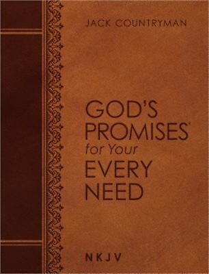 #ad God#x27;s Promises for Your Every Need NKJV Large Text Leathersoft Leather Fine $22.06