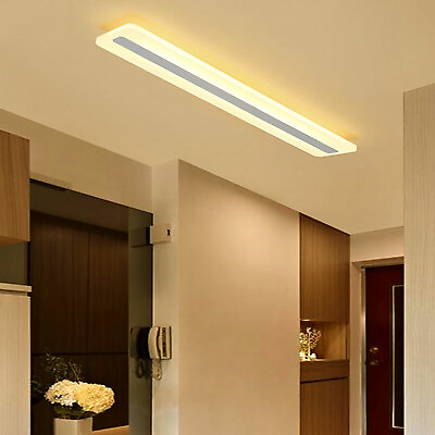 #ad Acrylic LED Ceiling Light Modern Ceiling Lamp Living Room Hallway Bedroom Indoor $38.00