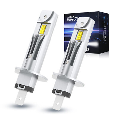 #ad Super White H1 LED Headlight Bulb Conversion Kit High Low Beam Lamp 6500K 2x $39.99